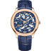 Piaget Polo Skeleton watch 42 mm Blue Dial 18k Rose Gold   Strap G0A46009