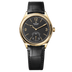 Rolex 1908 39 mm Intense Black Dial 18 Kt Yellow Gold Matt Black   Leather m52508-0002