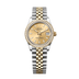 Rolex Datejust 31 mm Champagne-Colour Dial  with Diamonds Oystersteel and 18k Yellow Gold Jubilee Bracelet 278383rbr-0014