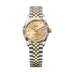 Rolex Datejust 31mm Champagne-Colour Set With Diamonds Dial Oystersteel and 18k Yellow Gold Jubilee Bracelet 278273-0026