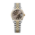 Rolex Datejust 31 mm Dark Grey Set With Diamonds Dial Oystersteel and 18k Yellow Gold Jubilee Bracelet 278383rbr-0022