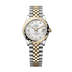 Rolex Datejust 31 mm White Mother-Of-Pearl Set With Diamonds Dial Oystersteel and 18k Yellow Gold Jubilee Bracelet 278343rbr-0028