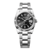 Rolex Datejust 36mm Bright Black Dial Oystersteel and White Gold Oyster Bracelet 126234-0016