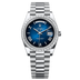 Rolex Day-Date 40 mm Blue Ombré Dial with Diamonds Platinum President Bracelet 228396tbr-0042