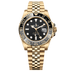 Rolex GMT-Master II 40 mm Black Dial 18k Yellow Gold Jubilee Bracelet 126718grnr-0001