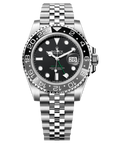 Rolex GMT-Master II Bruce Wayne 40 mm Black Dial Oystersteel Jubilee Bracelet 126710grnr-0003 - WATCHXNYC