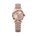 Rolex Lady-Datejust 28 mm Rose-colour Dial 18 kt Everose Gold Jubilee 279175-0028