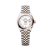 Rolex Lady-Datejust 28 mm White Dial Oystersteel and Everose Gold Jubilee Bracelet 279161-0021