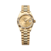 Rolex Oyster 28 mm Champagne Dial 18k Yellow Gold President Bracelet 279178-0022