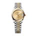 Rolex Oyster 31 mm Champagne-Colour Dial Yellow Rolesor - Combination Of Oystersteel And Yellow Gold Jubilee 278243-0014