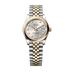 Rolex Oyster 31 mm Silver Set With Diamond Dial Yellow Rolesor - Combination Of Oystersteel And Yellow Gold Jubilee 278243-0020