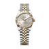 Rolex Oyster 31mm Silver Set With Diamond Dial Yellow Rolesor Combination Of Oystersteel And Yellow Gold Jubilee 278273-0004