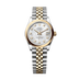 Rolex Oyster 31 mm White Mother-Of-Pearl Set With Diamond Dial Yellow Rolesor - Combination Of Oystersteel And Yellow Gold Jubilee 278243-0028