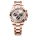 Rolex Oyster 40 mm Sundust And Bright Black Dial 18 kt Everose Gold Oysterflex 126505-0003