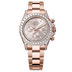 Rolex Oyster 40 mm Sundust Set With Diamonds Dial 18 kt Everose Gold With Lugs Set With Diamonds Oysterflex 126595tbr-0001