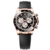 Rolex Oyster 40 mm Bright Black and Sundust Dial 18 kt Everose gold  Oysterflex 126515ln-0002