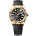 Rolex Oyster 42 mm Bright Black Dial 18k Yellow Gold Oysterflex 336238-0002