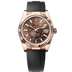 Rolex Oyster 42 mm Chocolate Dial 18 kt Everose gold  Oysterflex 336235-0002