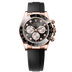 Rolex Oyster 40 mm Sundust and Bright Black With Diamonds Dial 18 kt Everose gold  Oysterflex 126515ln-0004