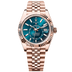 Rolex Sky-Dweller 42 mm Blue-Green Dial 18 kt Everose Gold Jubilee 336935-0005