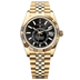Rolex Sky-Dweller 42 mm Bright Black Dial 18k Yellow Gold Jubilee 336938-0005