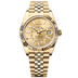Rolex Sky-Dweller 42 mm Champagne-Color Dial 18k Yellow Gold Jubilee 336938-0004