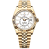 Rolex Sky-Dweller 42 mm Intense White Dial 18k Yellow Gold Jubilee 336938-0006