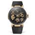 Ulysse Nardin Blast Free Wheel 44 mm Black Dial 18k Rose Gold Leather Strap 1766-176