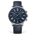 Ulysse Nardin Torpilleur Annual Chronograph 44 mm Blue Dial Stainless Steel Leather Strap 1533-320LE-3A-175/1B