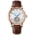 A. Lange & Sohne 1815 Tourbillon 39.5 mm Silver Dial 18K Pink Gold   Leather Strap 730.032F / LSLS7304AC