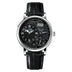 A. Lange & Sohne GRAND LANGE 1 MOON PHASE “Lumen” 41 mm Black Dial Platinum   Leather Strap 139.035F / LSLS1392AI