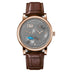 A. Lange & Sohne LANGE 1 PERPETUAL CALENDAR 41.9 mm Grey Dial 18K Pink Gold   Leather Strap 345.033 E / LSLS3454AG