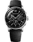 Audemars Piguet Code 11.59 by Audemars Piguet Selfwinding Chronograph 41 mm Black Dial with Diamonds 18-Carat White Gold Rubber-Coated Strap 26393BC.OO.A002KB.02 - WATCHXNYC