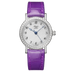 Breguet Classique 8068 30 mm Silver Dial with Diamonds 18k White Gold Leather Strap 8068BB/59/764 DD00