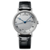 Breguet Classique 9068 33.5 mm Silver Dial with Diamonds 18k White Gold Leather Strap 9068BB/12/976 DD00
