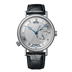 Breguet Classique Hora Mundi 5727 43 mm Silver Dial 18k White Gold Leather Strap 5727BB/12/9ZU