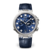 Breguet Marine 40 mm Blue Dial Titanium Blue Leather Strap 5547TI/Y1/9ZU