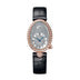 Breguet Reine 33 x 24.95 mm Diamond Paved Dial 18k Rose Gold Black Leather Strap 8928BR/8D/944/DD0D3L