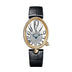 Breguet Reine 36.5 x 28.45mm White Mother-Of-Pearl Dial with Diamonds 18k Yellow Gold Black Leather Strap 8918BA/58/964/D00D3L