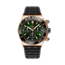 Breitling Super Chronomat B01 44 mm Green Dial 18K Red Gold Black Rubber Strap RB01361A1L1S1