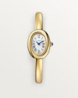 Cartier Baignoire Mini 18k Yellow Gold Silver Dial Bracelet WGBA0045 - WATCHXNYC