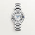 Cartier Ballon Bleu 33 mm Steel Silver Dial Bracelet WSBB0044
