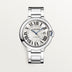 Cartier Ballon Bleu 42 mm Steel Silver Dial Bracelet WSBB0049