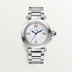 Cartier Pasha 35 mm Steel Silver Dial Bracelet WSPA0013