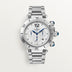 Cartier Pasha 41 mm Steel Silver Dial Bracelet WSPA0018