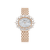 Chopard L’Heure du Diamant Oval Medium 36 mm White Mother-Of-Pearl Dial with Diamonds 18k Rose Gold Bracelet @10A390-5100
