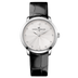 Girard-Perregaux 1966 36 mm Silver Dial with Diamonds Stainless Steel   Leather Strap 49523-11-171-CB6A