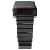 Girard-Perregaux Casquette 2.0 42.40 x 33.60 mm Tubular LED Display Dial Black Ceramic and Titanium Rubber Strap 39800-32-001-32A