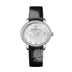 Girard-Perregaux Cat’s Eye Small Seconds 35.40 x 30.40 mm Silver Dial with Diamonds Stainless Steel   Leather Strap 80484D11A161-BK6B