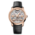 Girard-Perregaux Classic Bridges 40 mm  Silver Dial 18K Pink Gold   Leather Strap 86005-52-001-BB6A